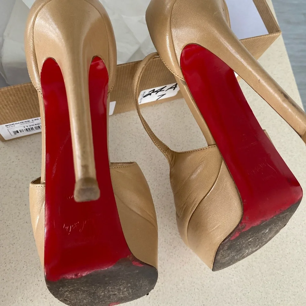 Christian Louboutins borghese cord 37 price to sell ! - Picture 16 of 16